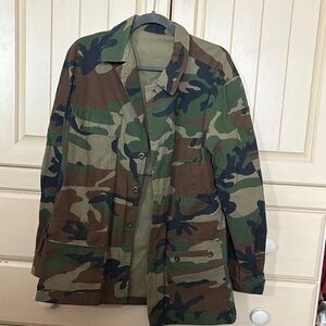 Camouflage Military Jacket